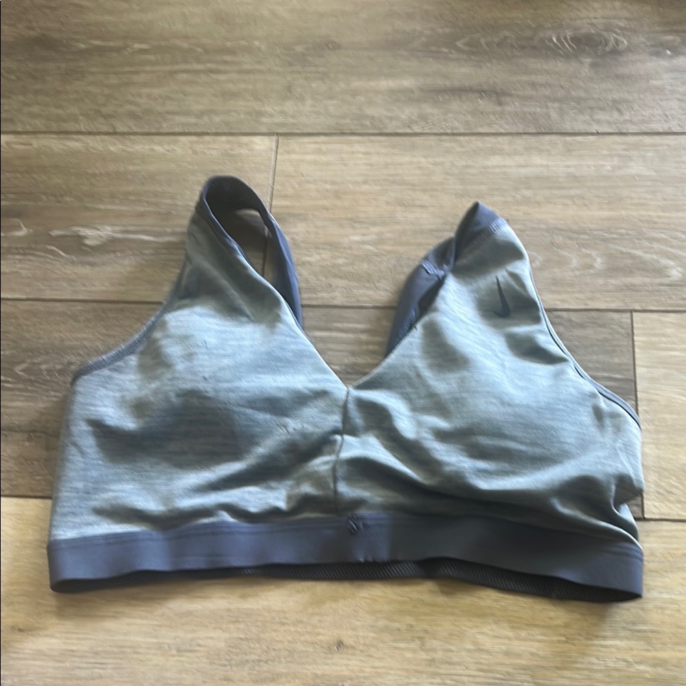 Gray Women's Sports Bra